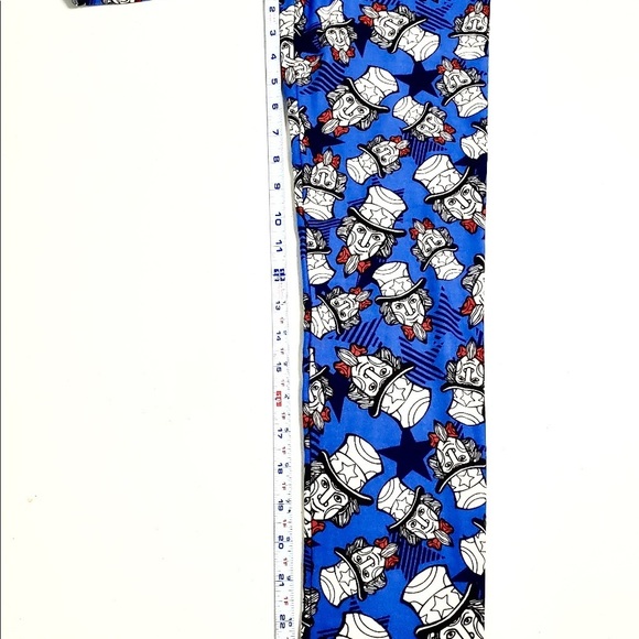 Lularoe blk Lynnae sz:XS with Uncle Sam leggings sz:OSFA - Picture 7 of 7